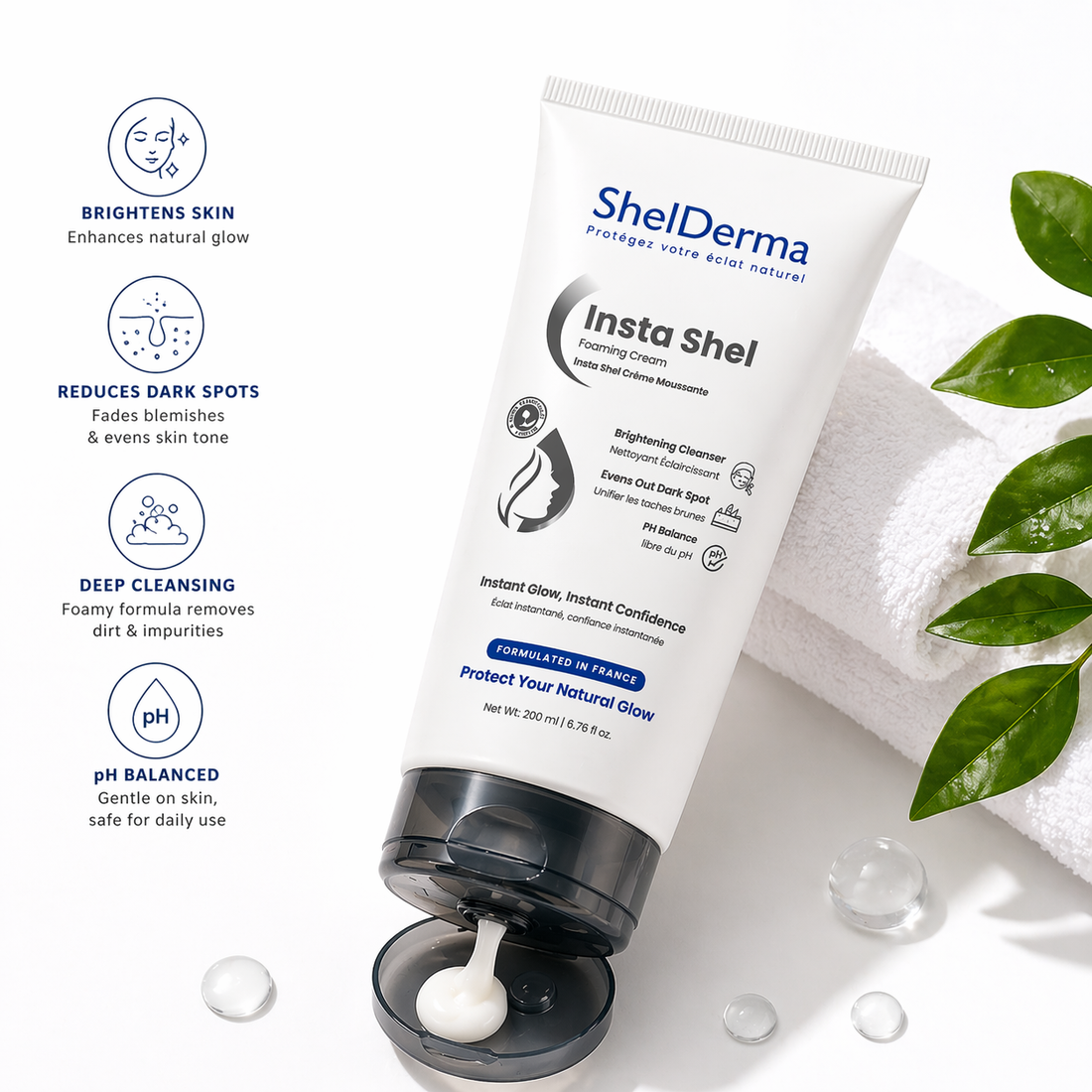 Insta shel Foaming cream 200ml