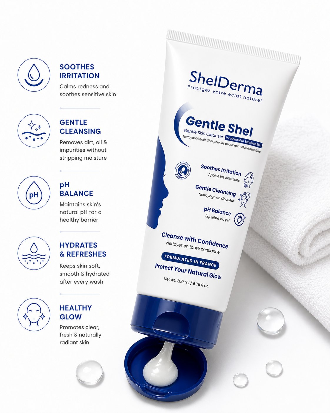 Gentle Shel Cleanser 200ml
