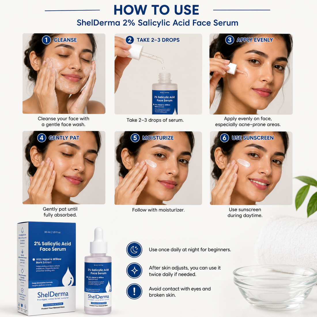 Salicylic Acid Face Serum  30ml