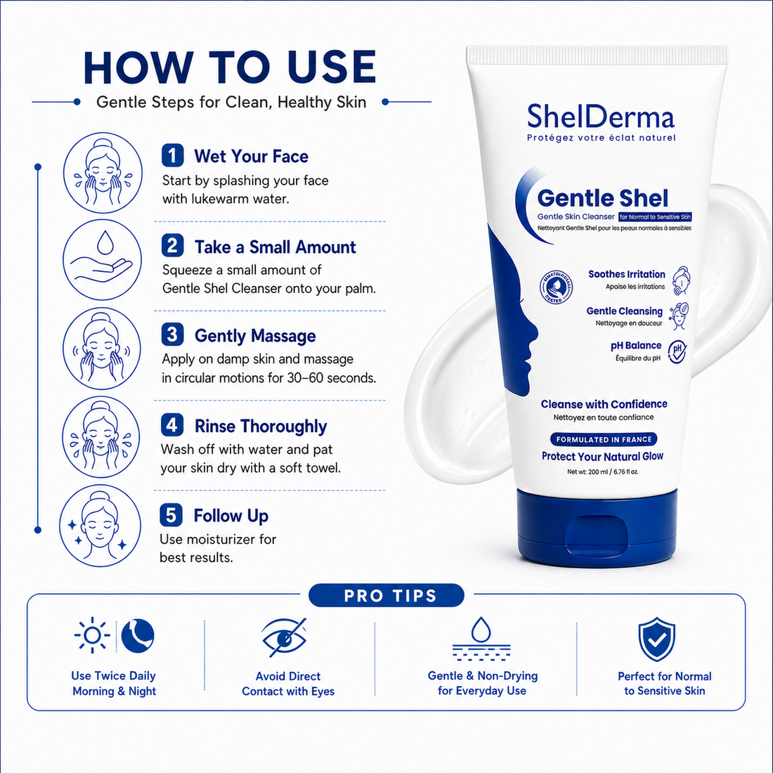 Gentle Shel Cleanser 200ml