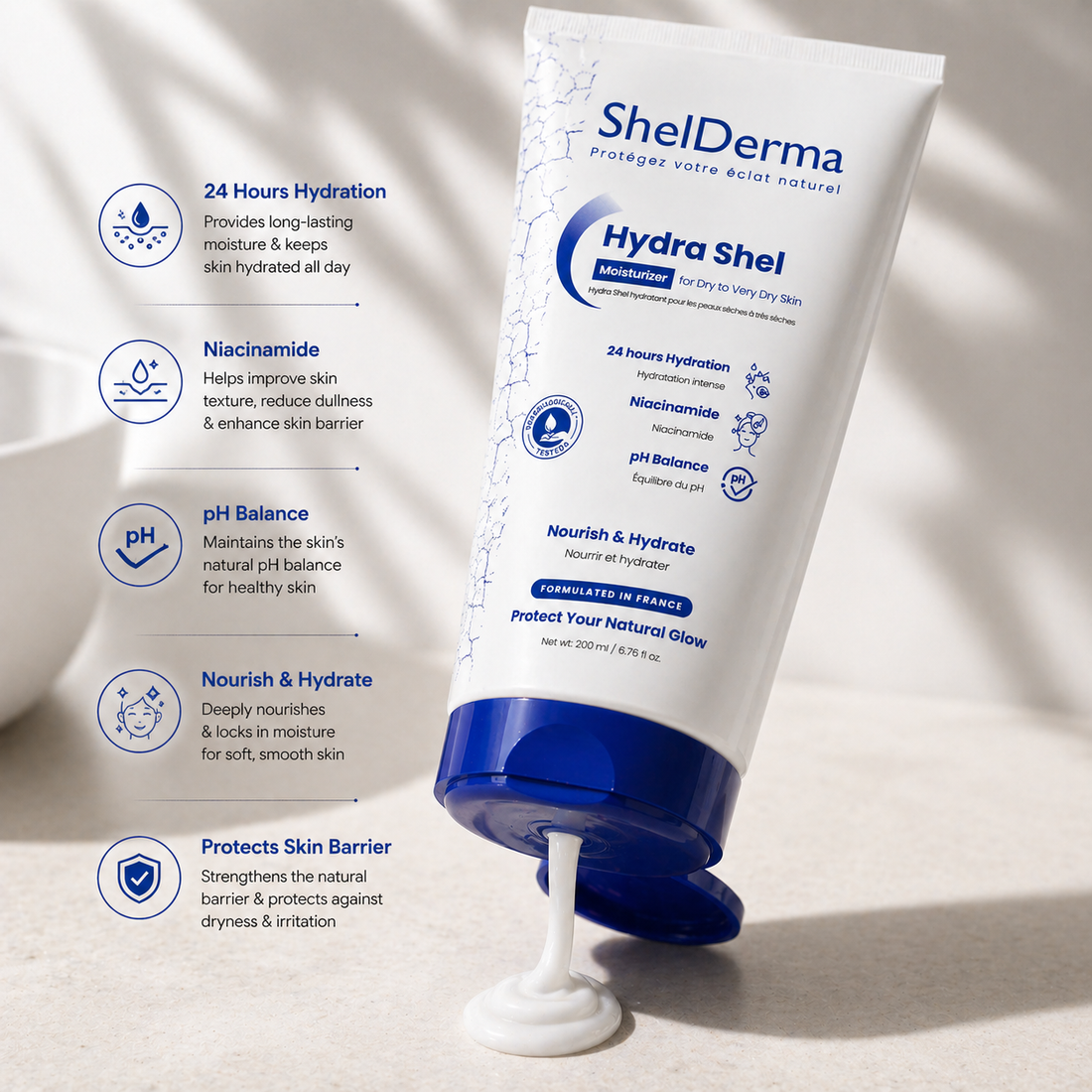 Hydra Shel Moisturizer 200ml
